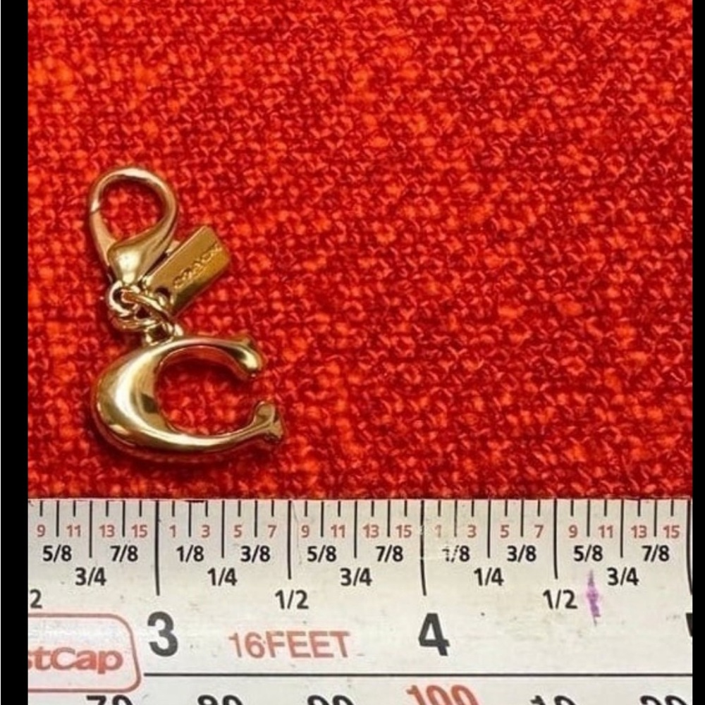 ❤️❤️❤️Coach Micro C charm/Gold tone hardware❤️❤️❤️ - Picture 2 of 4